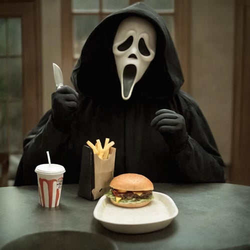 Ghostface (Scream) XL by EauDeNoire on Tensor.Art