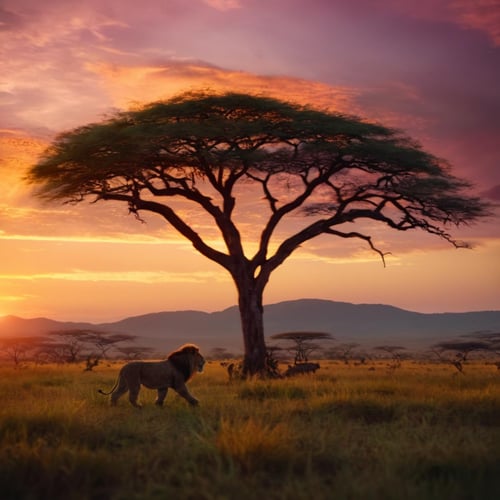 The Lion King style XL (National Geographic) by EauDeNoire on Tensor.Art