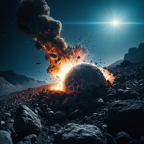 Collision (giant-impact) style XL by EauDeNoire on Tensor.Art