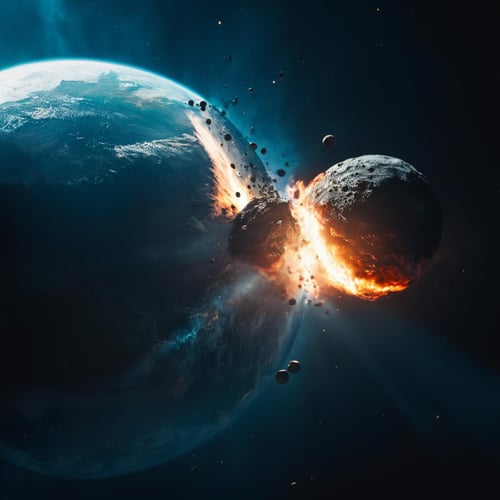 Collision (giant-impact) style XL by EauDeNoire on Tensor.Art