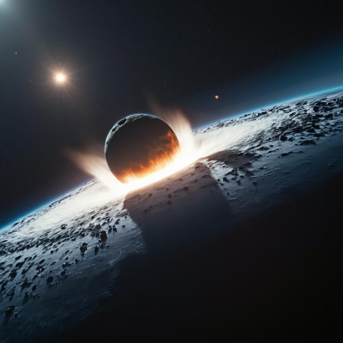 Collision (giant-impact) style XL by EauDeNoire on Tensor.Art