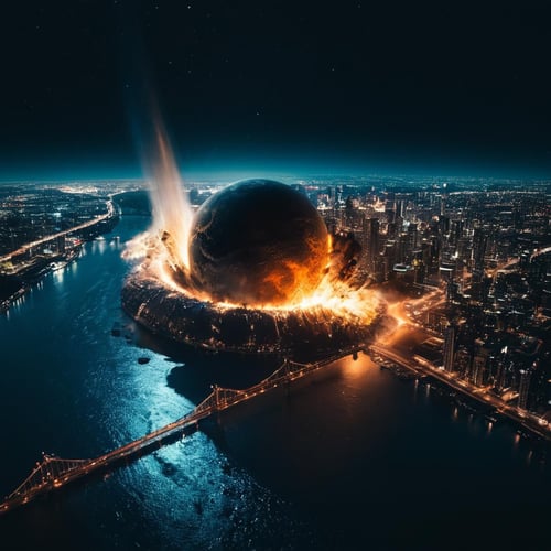 Collision (giant-impact) style XL by EauDeNoire on Tensor.Art