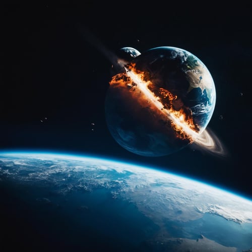 Collision (giant-impact) style XL by EauDeNoire on Tensor.Art