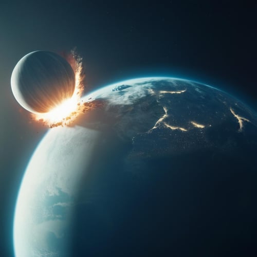Collision (giant-impact) style XL by EauDeNoire on Tensor.Art