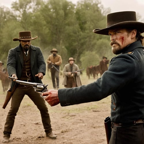 Django Unchained 2012 film style XL by EauDeNoire on Tensor.Art