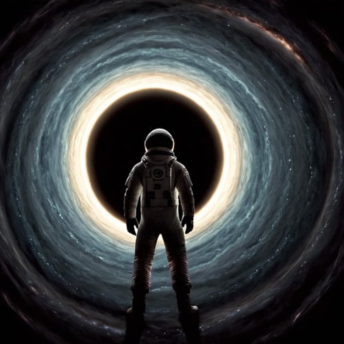 Tesseract from Interstellar film style XL (Hyper-cubic, grid-like structure) by EauDeNoire on Tensor.Art