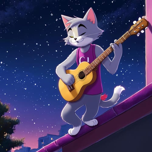 Tom and Jerry (animated cartoon) style XL by EauDeNoire on Tensor.Art