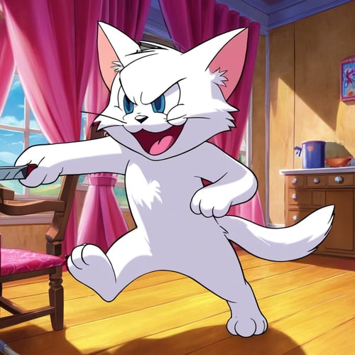 Tom and Jerry (animated cartoon) style XL by EauDeNoire on Tensor.Art