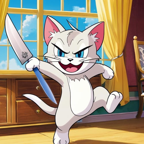 Tom and Jerry (animated cartoon) style XL by EauDeNoire on Tensor.Art