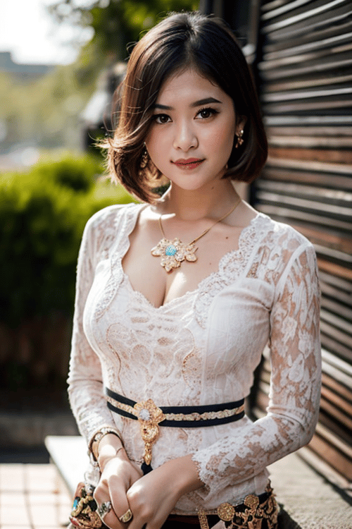 Balinese Kebaya by MeepMeepow on Tensor.Art