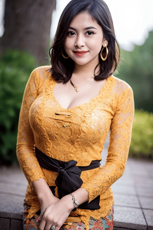 Balinese Kebaya by MeepMeepow on Tensor.Art