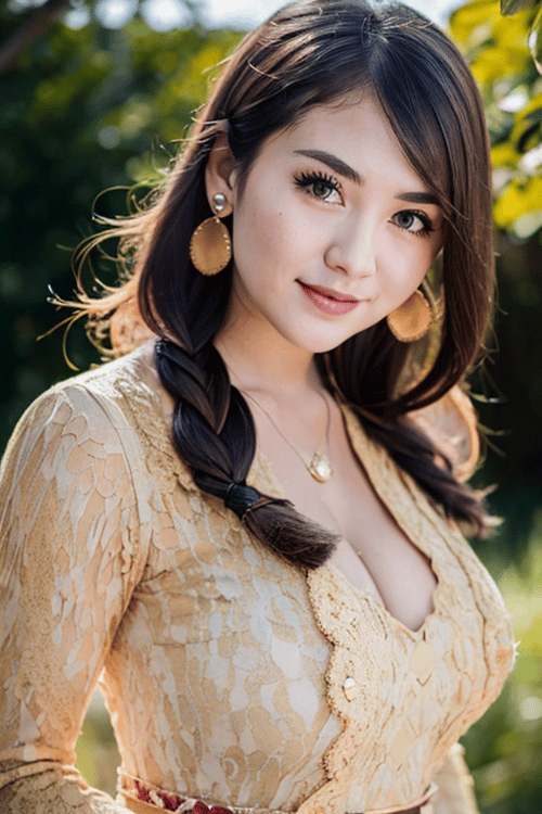 Balinese Kebaya by MeepMeepow on Tensor.Art