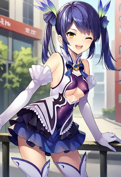 Suzukura Rin 鈴倉 りん PONY - Mahou Kishi Arika & Rin by ctian on Tensor.Art