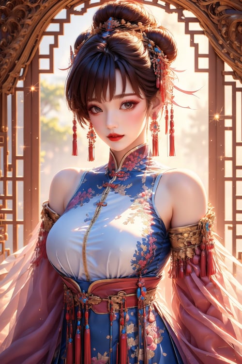 HAIR BUN CHINESE GIRL by APOLLOYIN on Tensor.Art
