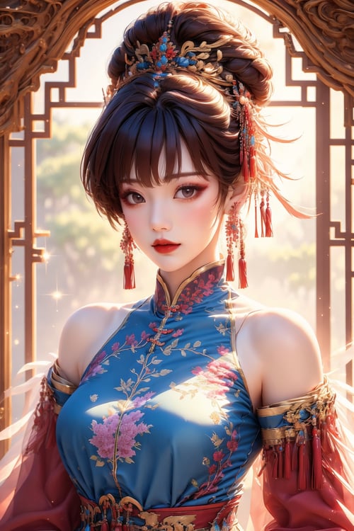 HAIR BUN CHINESE GIRL by APOLLOYIN on Tensor.Art