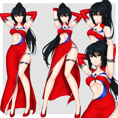 Ultralady Cosmos Corona  ウルトラマン コスモス娘 コロナモード by gp01 / brkive on Tensor.Art