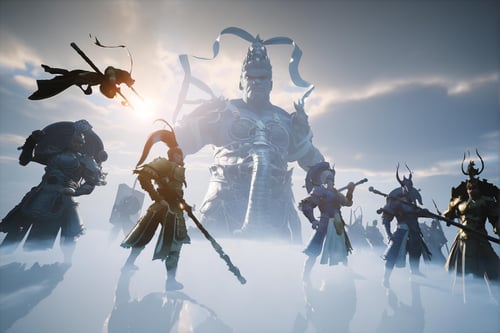 【黑神话:悟空-Black Myth: Wukong】西游路漫漫 by Tangerboom on Tensor.Art