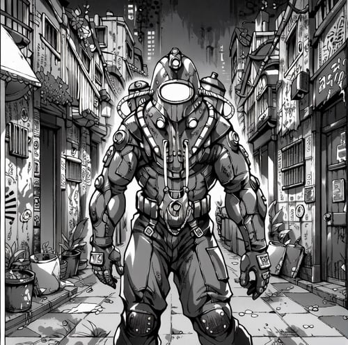 Subject Delta (Bioshock 2) for PonyXL by Rey Spartan on Tensor.Art
