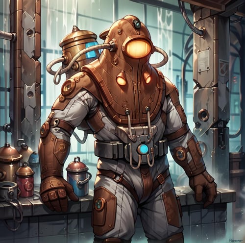 Subject Delta (Bioshock 2) for PonyXL by Rey Spartan on Tensor.Art
