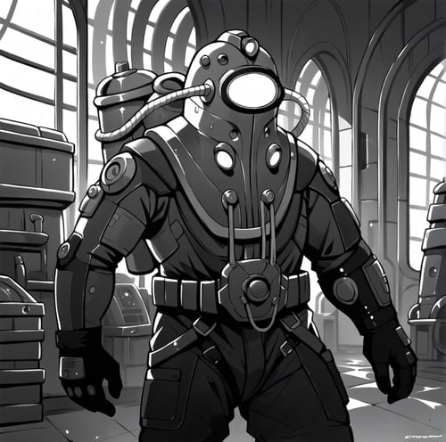 Subject Delta (Bioshock 2) for PonyXL by Rey Spartan on Tensor.Art