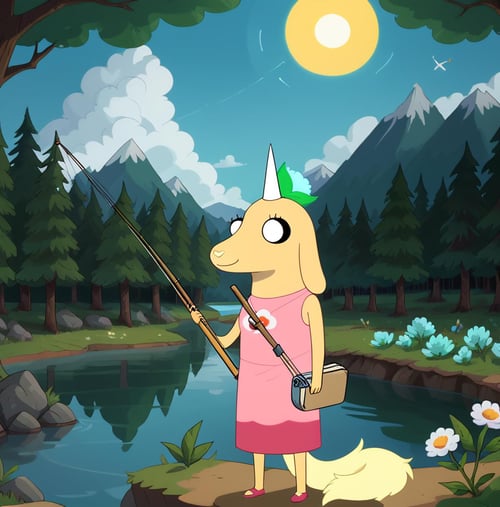 Viola the Pup (Adventure Time) for PonyXL by Rey Spartan on Tensor.Art