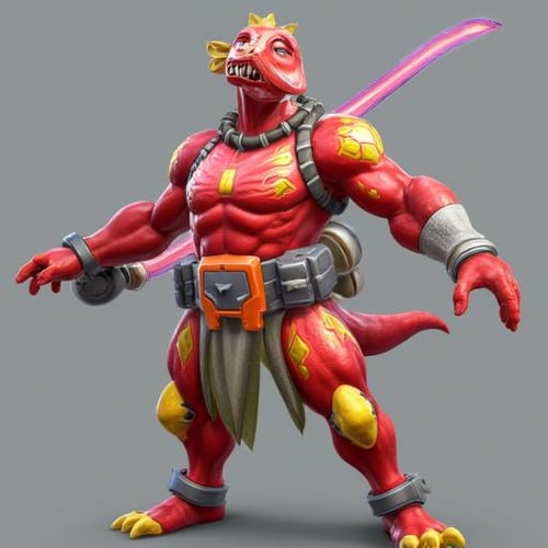 style of 3d game character by 唐伯虎-世界顶尖训练专家 on Tensor.Art