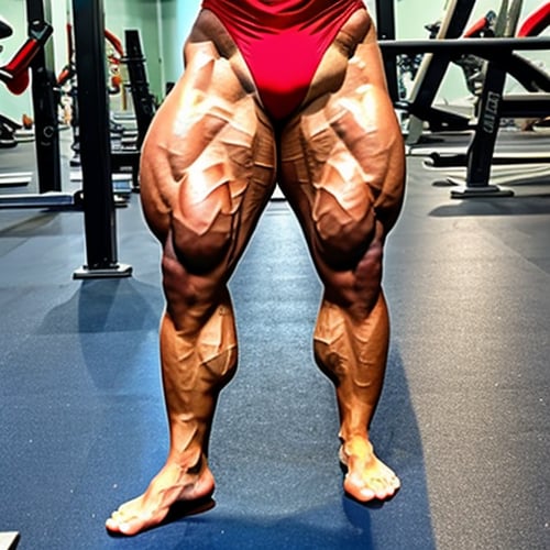 Bodybuilder legs by user_670605160099107500 on Tensor.Art