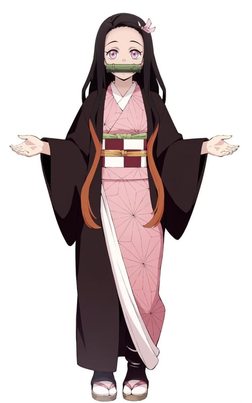 【鬼灭之刃-Kimetsu no Yaiba】祢豆子-Kamado Nezuko by Tangerboom on Tensor.Art
