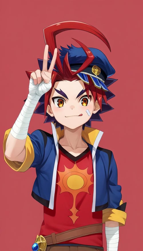 Future Card Buddyfight|Gao Mikado (未門 牙王) by zazaCAT on Tensor.Art