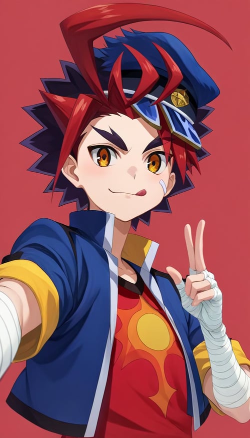 Future Card Buddyfight|Gao Mikado (未門 牙王) by zazaCAT on Tensor.Art