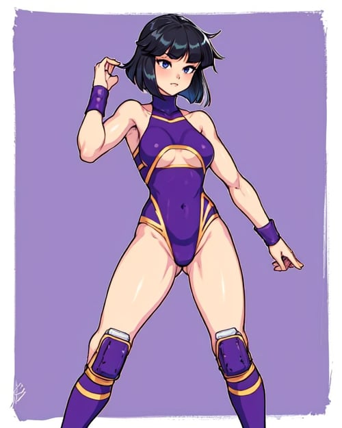 Minami Toshimi / 南利美 Wrestle Angels by hunder4 on Tensor.Art