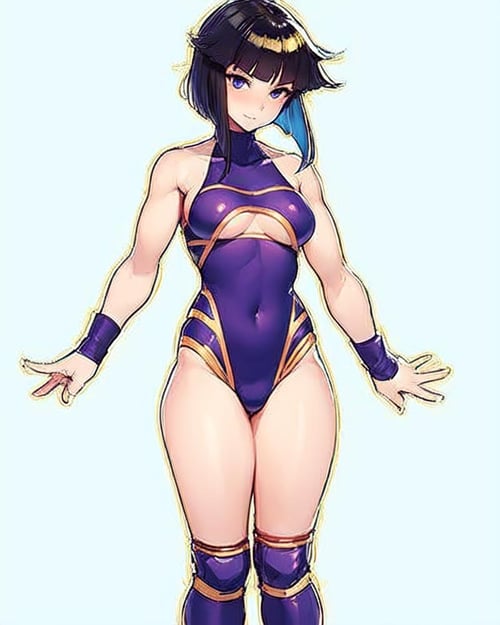 Minami Toshimi / 南利美 Wrestle Angels by hunder4 on Tensor.Art
