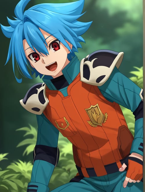 Future Card Buddyfight | Tasuku Ryuenji(龍炎寺タスク) / Kyoya Gaen(臥炎 キョウヤ) by zazaCAT on Tensor.Art