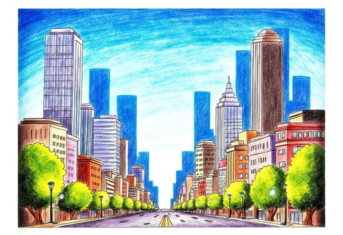 Crayon Drawing Style LoRA | Flux.1 by andinmaro146 on Tensor.Art
