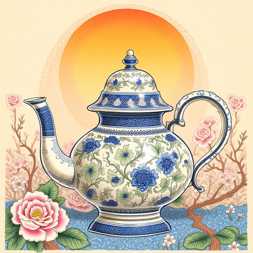 moroccan teapot Flux by AdrarDep on Tensor.Art
