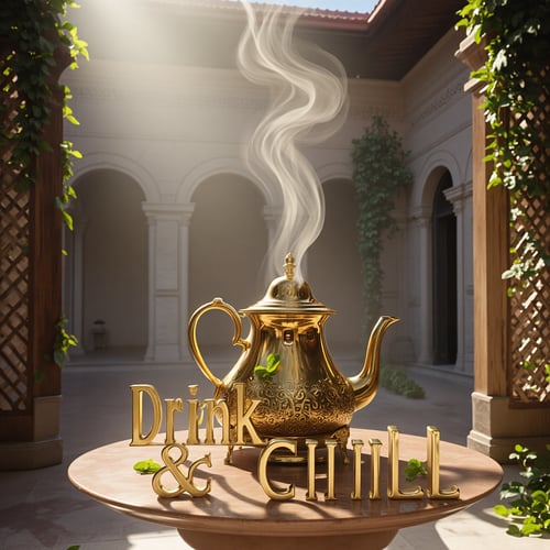 moroccan teapot Flux by AdrarDep on Tensor.Art