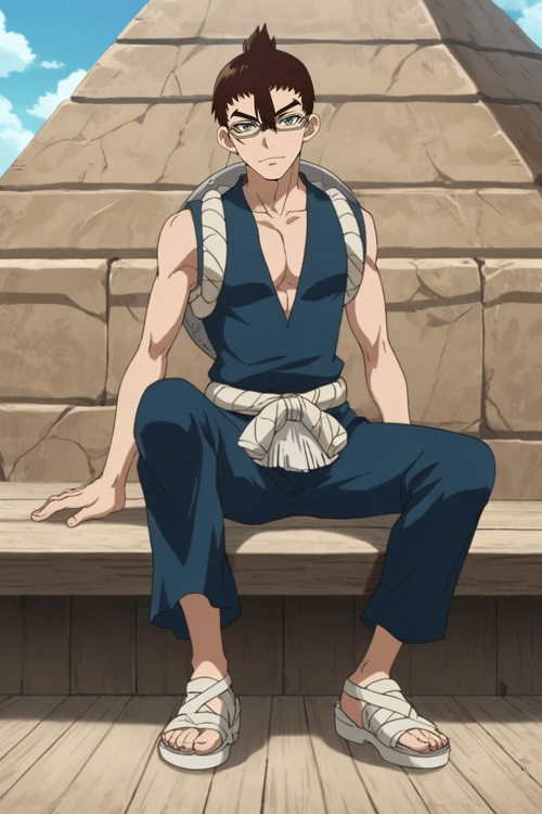 Kinrou | Dr. Stone (Pony) by andinmaro146 on Tensor.Art