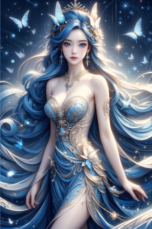 BLUE LILY by APOLLONYN on Tensor.Art