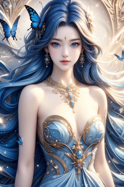 BLUE LILY by APOLLONYN on Tensor.Art