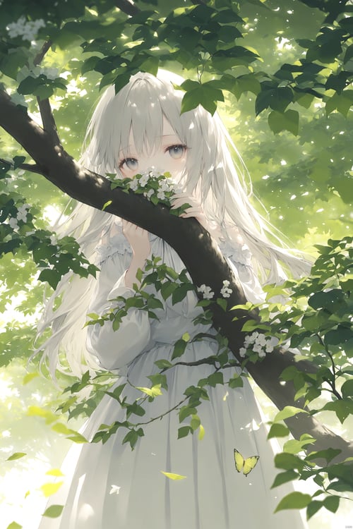 幻想天籁-灼净lora-一种厚涂带点缀的二次元画风有点灰 by 叫我浅笑大人就好了 on Tensor.Art