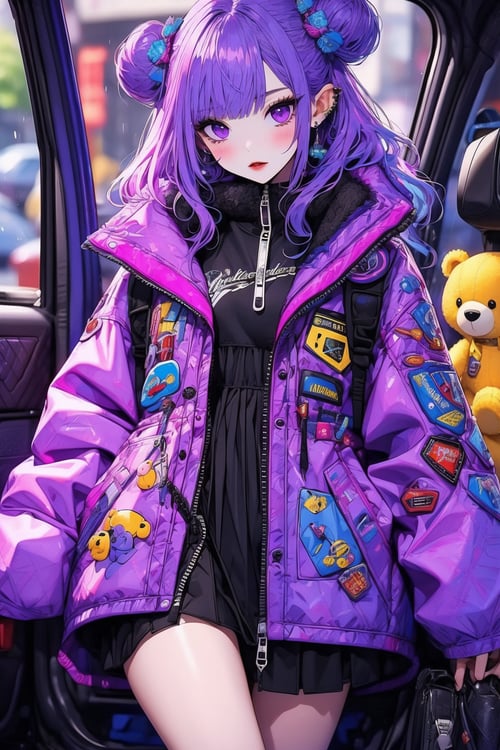 BEAR JACKET GIRL by APOLLONHY on Tensor.Art