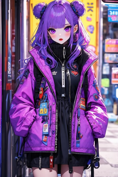 BEAR JACKET GIRL by APOLLONHY on Tensor.Art