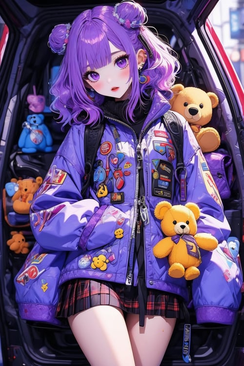 BEAR JACKET GIRL by APOLLONHY on Tensor.Art