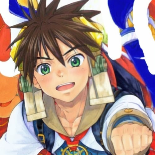 Ryudo from Grandia II by GuyleD A.I on Tensor.Art