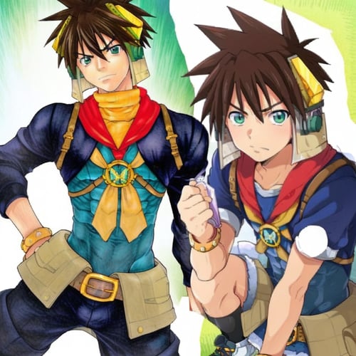 Ryudo from Grandia II by GuyleD A.I on Tensor.Art