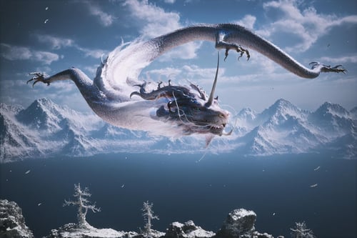 【黑神话：悟空-Black Myth: Wukong】亢金星君&亢金龙 by Tangerboom on Tensor.Art