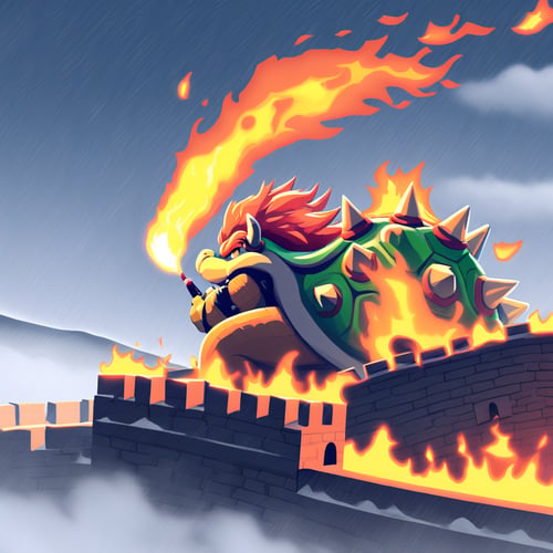 酷霸-Bowser by Touch Night on Tensor.Art