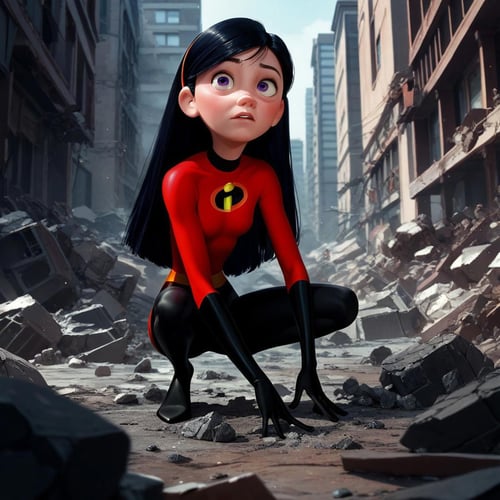 Violet Parr - Incredibles XL/PonyXL by Tomorrowland on Tensor.Art