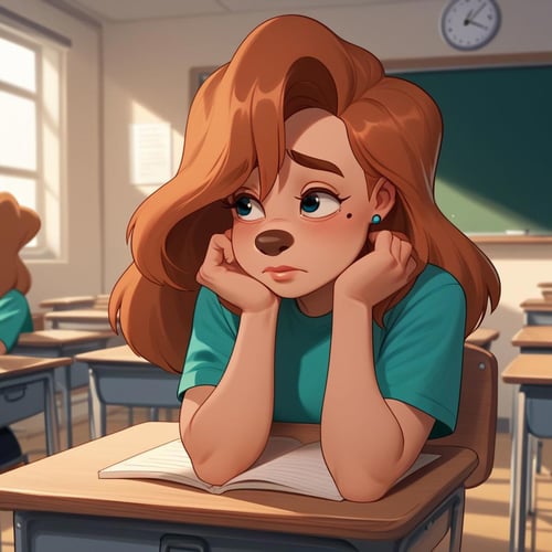 Roxanne - Goofy Movie (PonyXL) by Tomorrowland on Tensor.Art