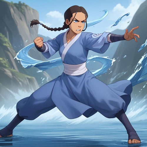 Katara - Avatar the Last Airbender - Book 2: Earth (PonyXL) by Tomorrowland on Tensor.Art